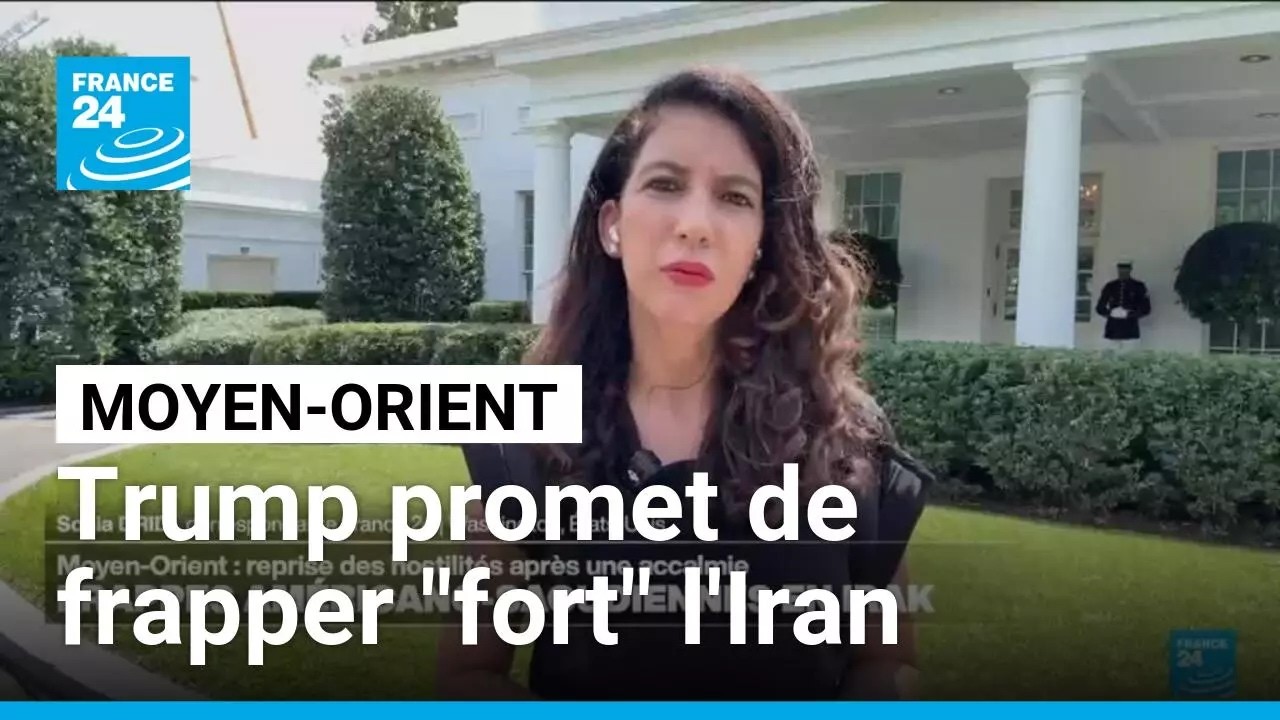 Moyen-Orient : Trump promet de "frapper fort" en Iran après les attaques en Jordanie • FRANCE 24