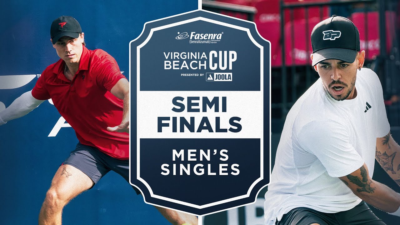 Christian Alshon v Jaume Martinez Vich at the Fasenra Virginia Beach Cup presented by Joola