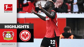 Wonderful Teamwork Initiates Comeback | Bayer 04 Leverkusen — Eintracht Frankfurt 2-1 | Highlights