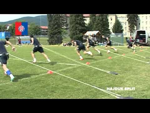 Hajduk Training in Maribor