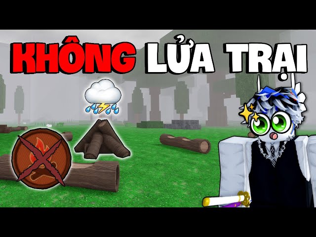 Mình Phá Đảo Thử Thách "KHÔNG LỬA TRẠI" Cực Khó Trong 99 NIGHTS IN THE FOREST...