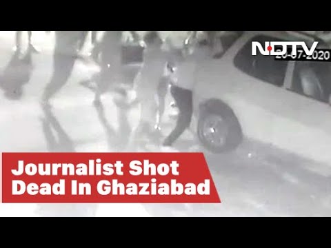 On CCTV, journalist shot in front of daughters near Delhi