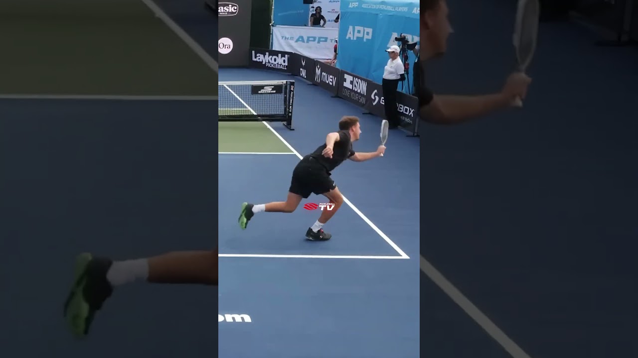 There's some power 💪 #pickleball #pickleballislife #pickleballhighlights