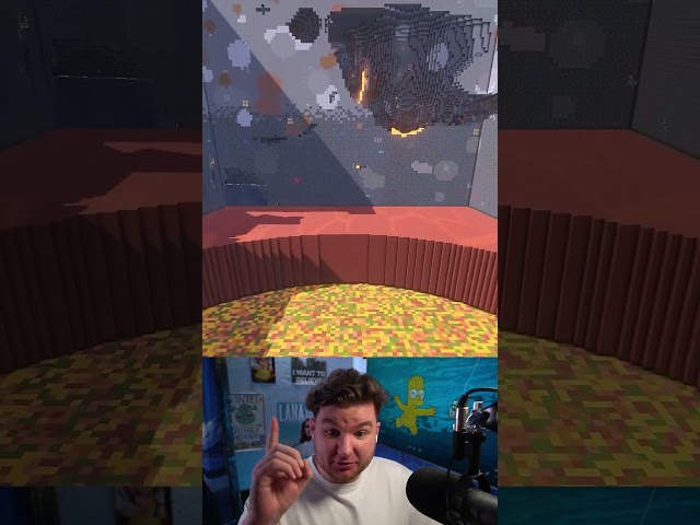 Прыжок со скакалкой из Игра в Кальмара в Minecraft