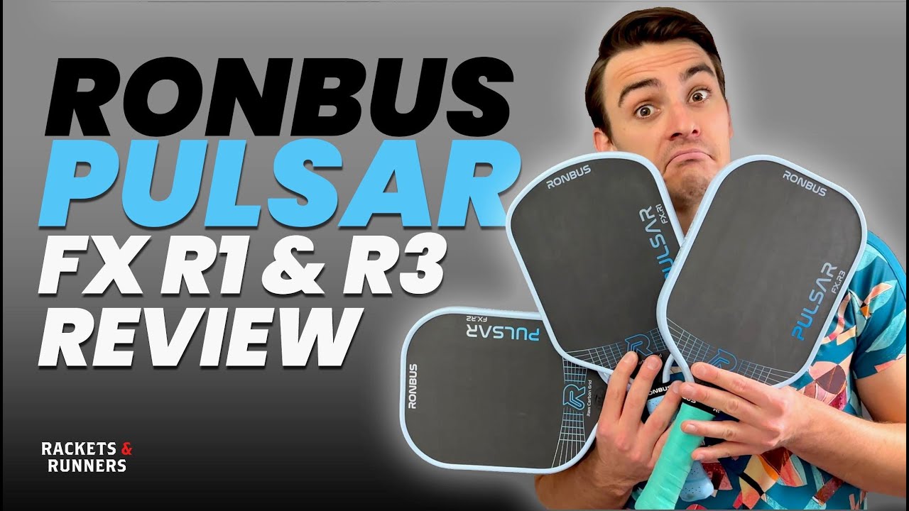 Innovation at its finest!! Ronbus R1 & R3 Pulsar FX Paddle Review | Rackets & Runners