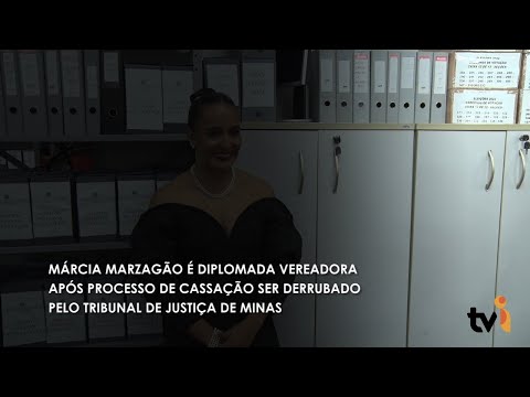 Vídeo: Márcia Marzagão é diplomada vereadora após processo de cassação ser derrubado pelo Tribunal de Justiça de Minas