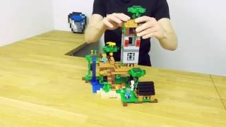LEGO MINECRAFT Домик на дереве в джунглях (21125)