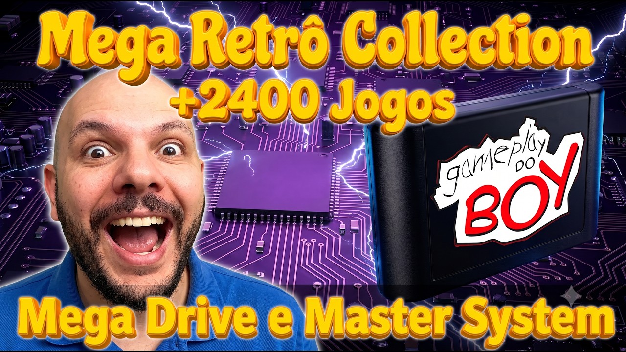 Mega Retro Collection Gameplay do Boy