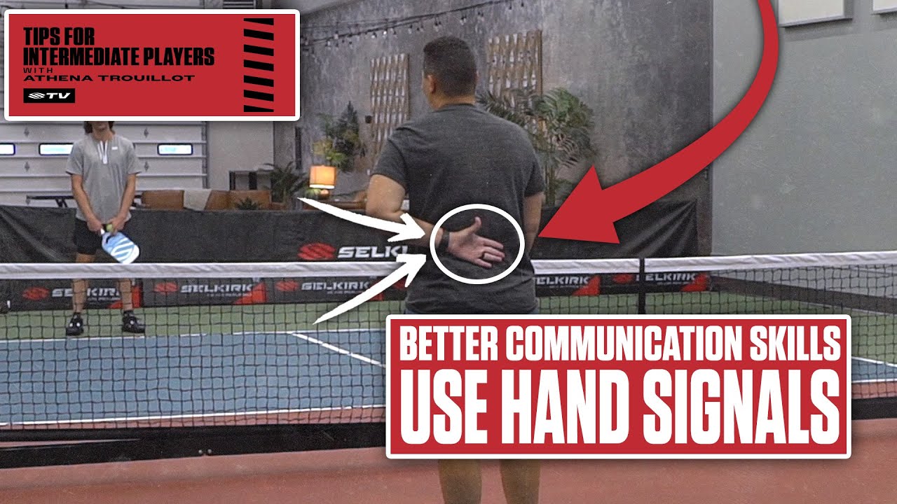 3 Pickleball Hand Signals for Intermediate Players