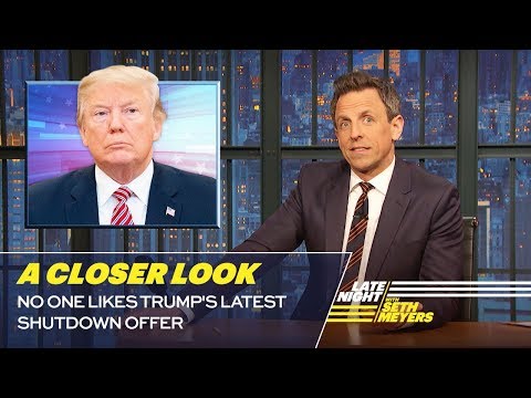 No One Likes Trump's Latest Shutdown Offer: A Closer Look