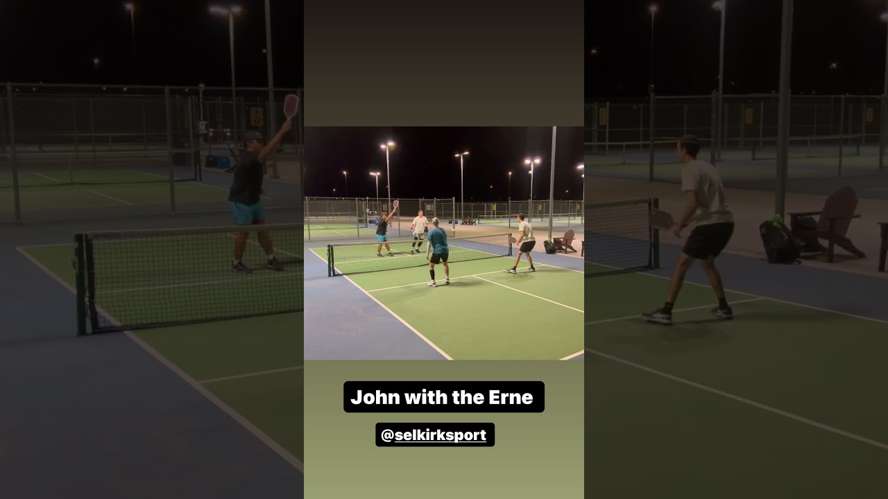 John with Erne #pickleball