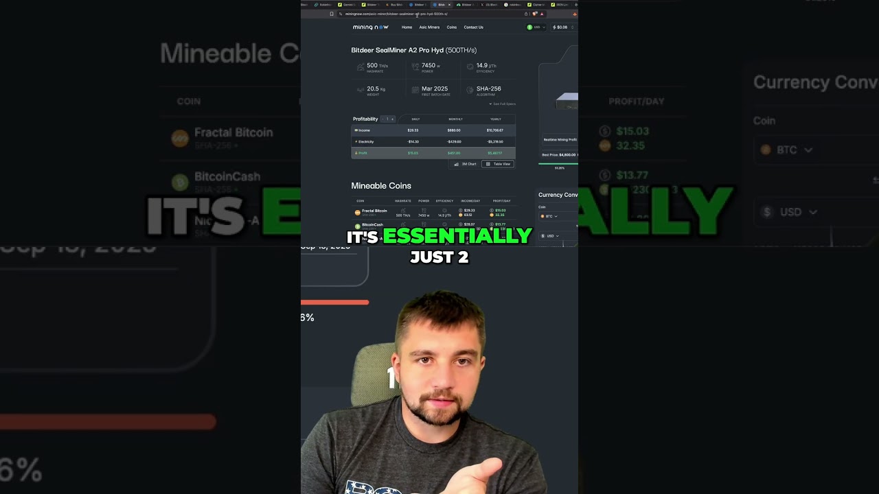 Mining Efficiency: A2 Pro Hydros' Density Deployment Explained! shorts