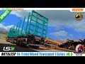 Metalesp Bi-Train Wood Transport 7 Axles v1.0