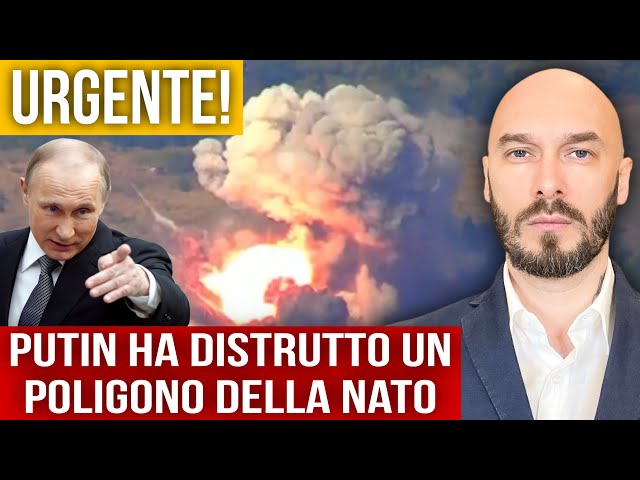 ‼️URGENTE! PUTIN HA DISTRUTTO UN POLIGONO DELLA NATO.