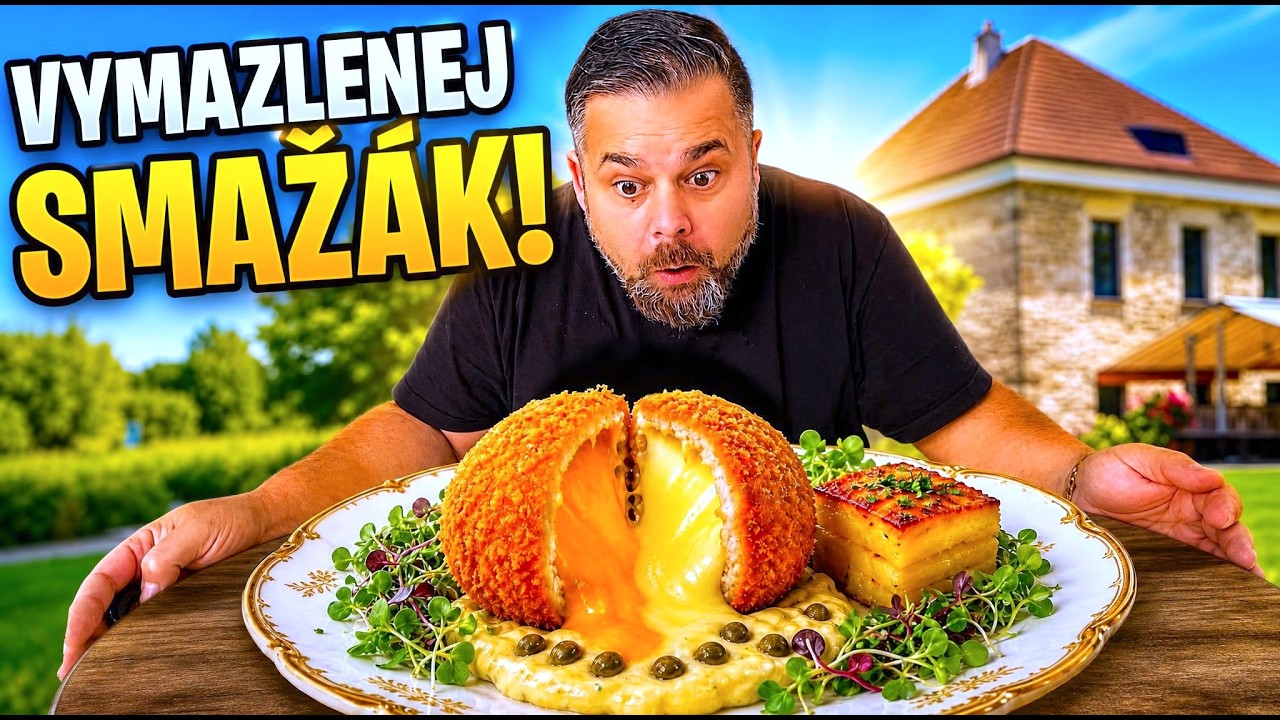 COŽE?! Na tohle sem CHODÍ VŠICHNI?! Smažák ze tří sýrů? Museli jsme to ochutnat!