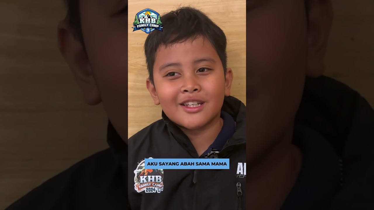 UCAPAN TERIMAKASIH ANAK-ANAK - KHB FAMILY CAMP