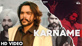 Karname – Indi Maan | Punjabi Song Video HD
