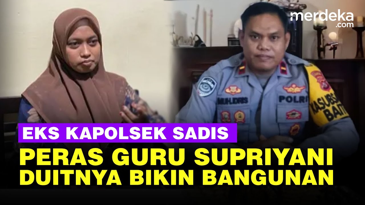 Tega Eks Kapolsek Terbukti Peras Rp2 Juta Guru Supriyani, Duit 'Dimakan' Bikin Bangunan