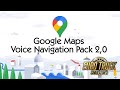 [ETS2] Google Maps  Voice Navigation Pack v2.0