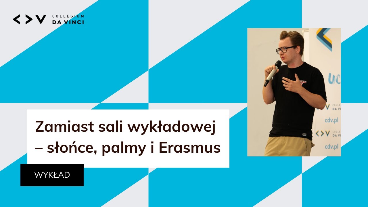 Zamiast sali wykładowej – słońce, palmy i Erasmus | Mikołaj Sobieraj| Demo Day CDV 2025