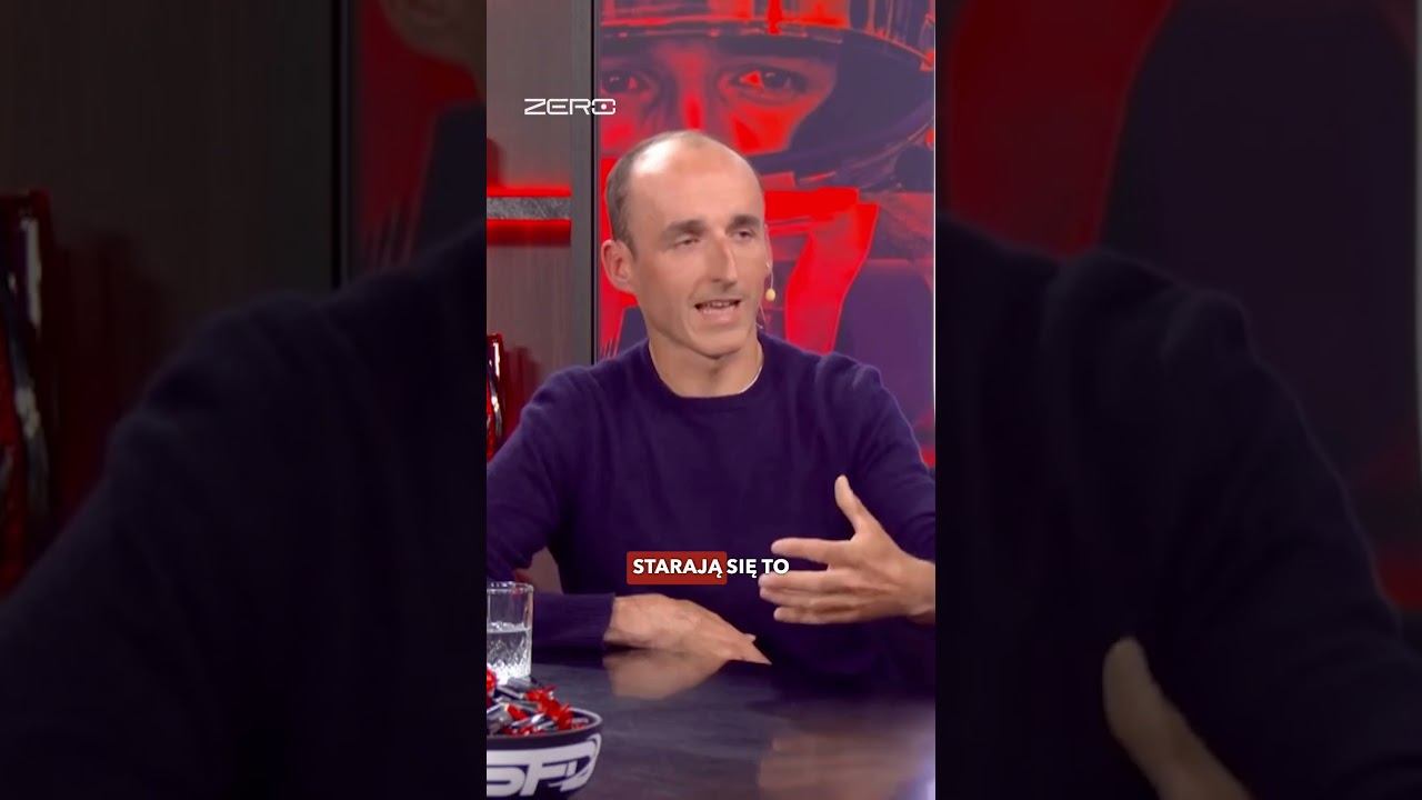 ROBERT KUBICA SZCZERZE O WYŚCIGACH F1
