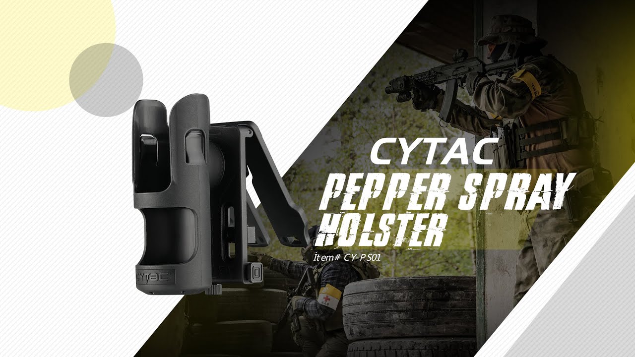 CYTAC User Manual | Pepper Spray Holster