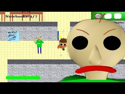 **NEW** Baldi's Basics Obby (Roblox Map)  VideoMoviles.com