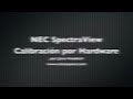 Calibracion por Hardware de un monitor NEC SpectraView