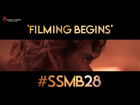BTS video of SSMB28- Mahesh Babu, Pooja Hegde