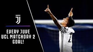 EVERY JUVENTUS CHAMPIONS LEAGUE MATCHDAY 2 GOAL!