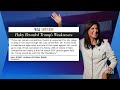 Nikki Haley says Trump has always been his own worst enemy’: Full interview  - 23:33 min - News - Video