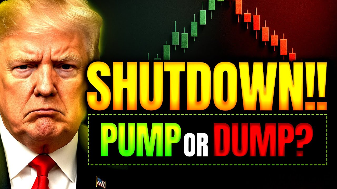 US Government SHUTDOWN!! Will Crypto Collapse or.....
