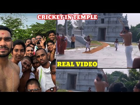 Viral Video: Venkatesh Iyer Showcases Cricketing Skill in Dhoti at Veda Pathshala