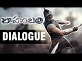 SS Rajamouli reveals a small dialogue from Baahubali movie