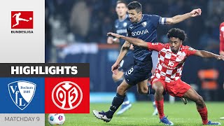 Last-Minute Equaliser For Mainz! | VfL Bochum — Mainz 2-2 | Highlights | MD 9 – Bundesliga 2023/24