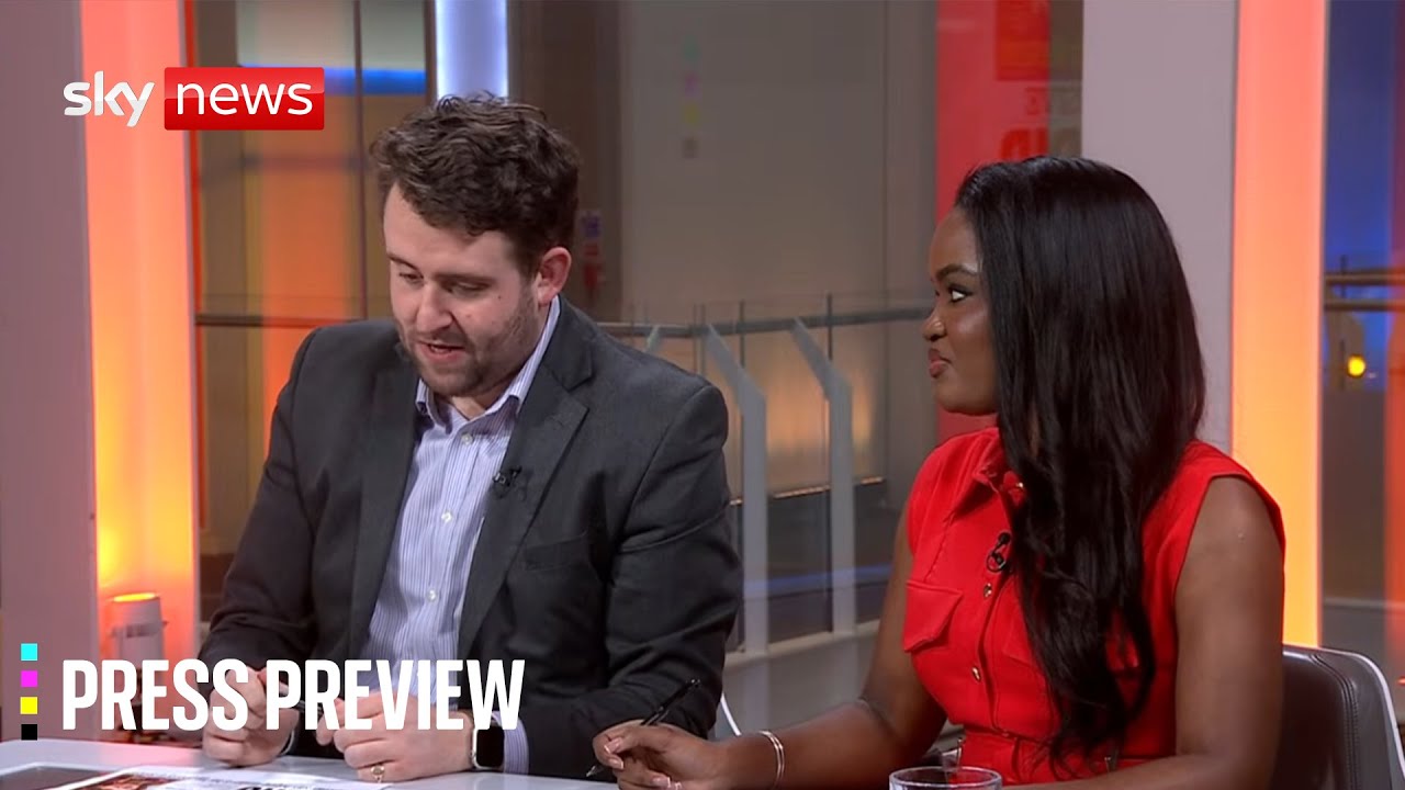 Sky News Press Preview | Saturday 22 November 2025
