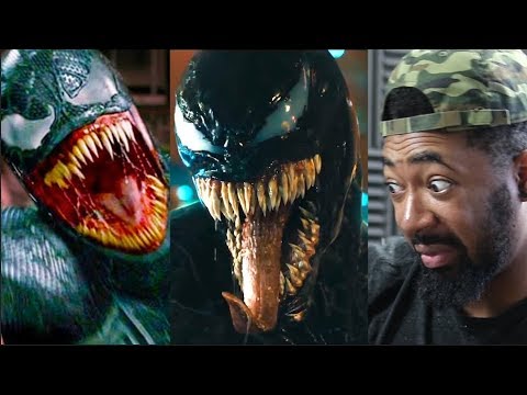VENOM - Official Trailer (HD) - REACTIONS & COMPARISON