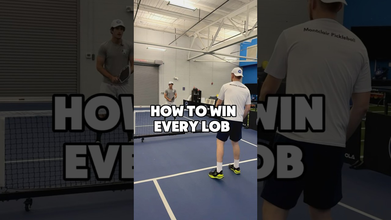 Follow these simple tips to WIN the lob every time 🙌 #shorts #pickleball #lob