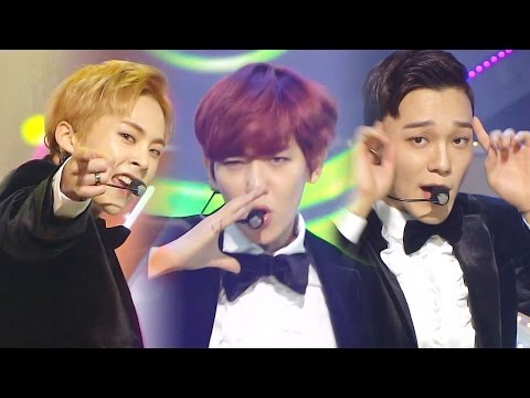 《UNIT》 EXO-CBX (첸백시) - Hey Mama! @인기가요 Inkigayo 20161106