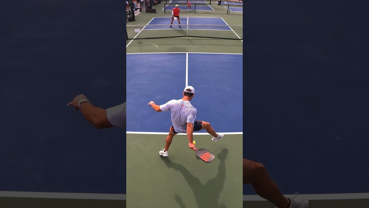The CLEANEST Way To Dodge A Pickleball 🤯