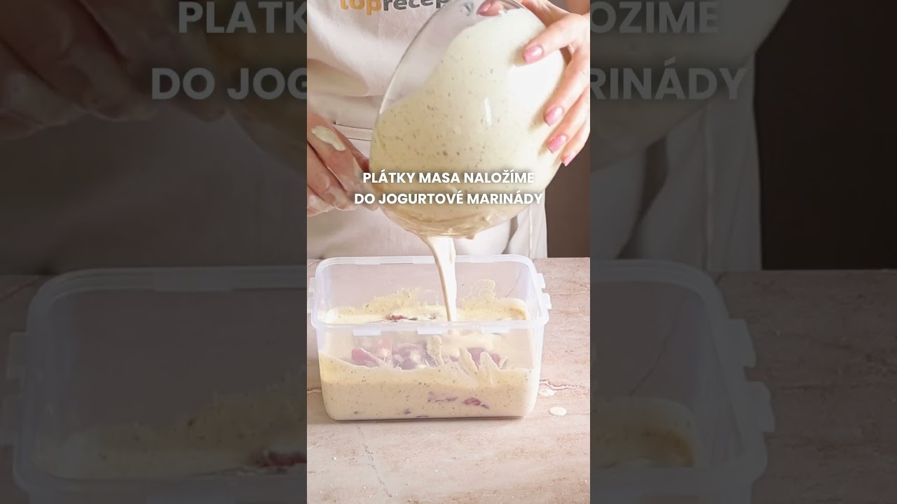 Nakládané vepřové řízky v jogurtu jsou perfektně křehké a šťavnaté #toprecepty #recept #foodie