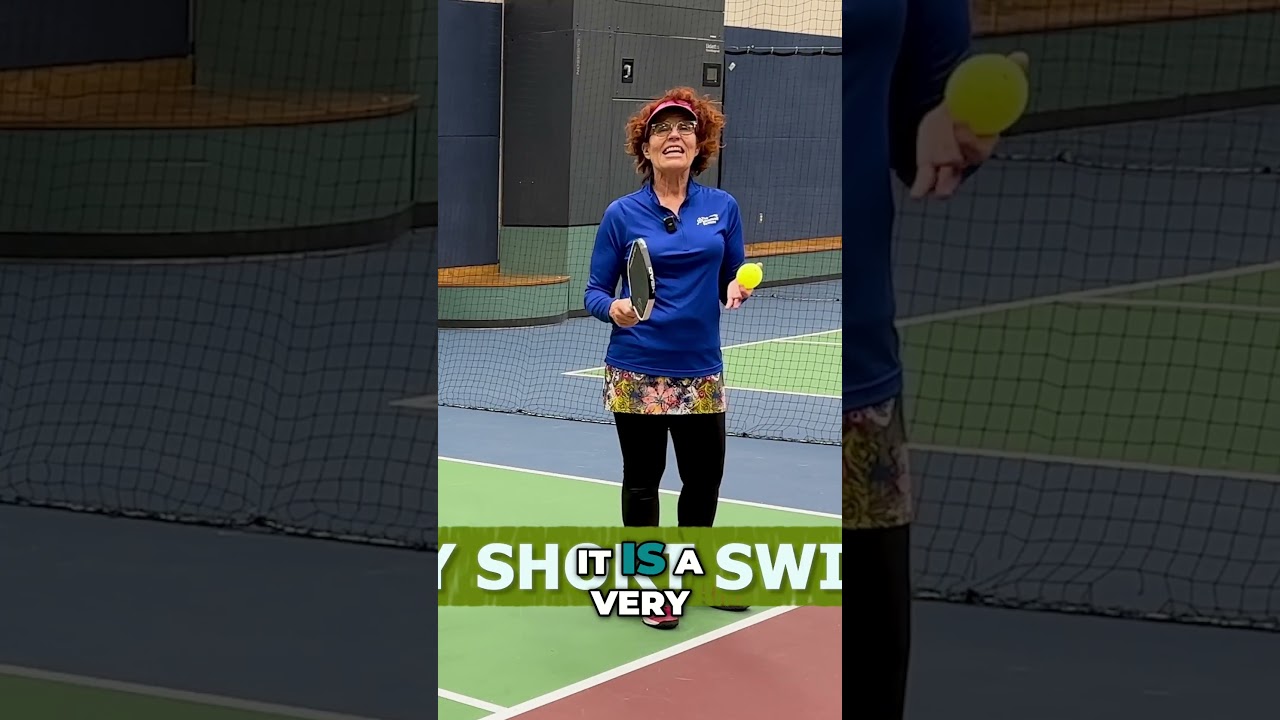 Pickleball Backswing 🤩Pro Tips for Dink Shots!