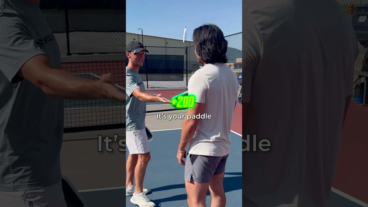 Beginner Tries $200 Pickleball Paddle