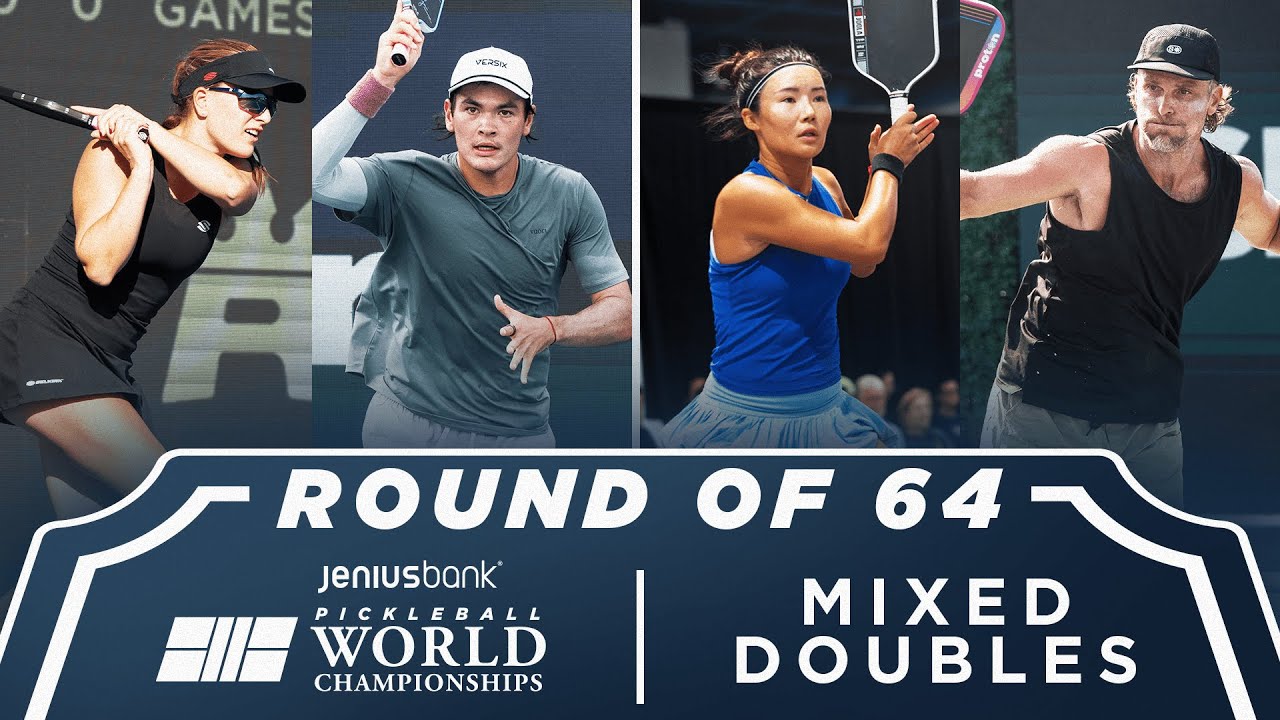 Brascia/Hovenier v Kong/Rettenmaier at the Jenius Bank Pickleball World Championships