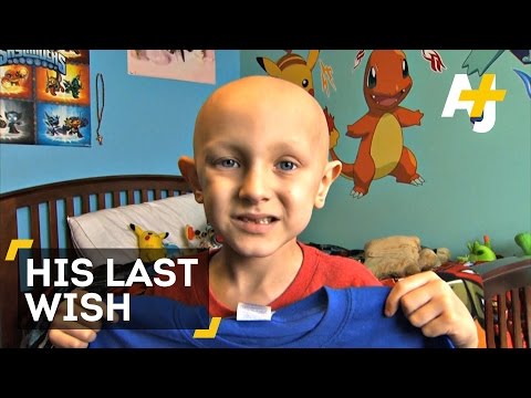 Последната желба на 8 годишно момче болно од неизлечив рак