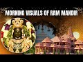 Morning Visuals Of Ram Mandir | Countdown on For Pran Pratistha | NewsX