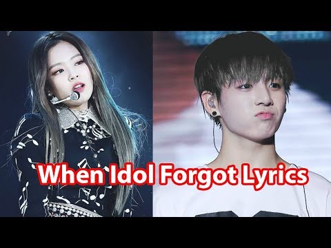 When Idol Forgot Lyrics - Reaction of Idol and Fans | KNET