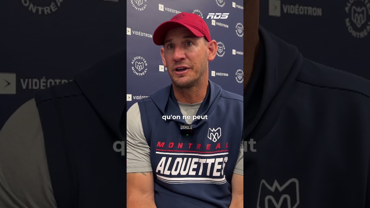 Être entraîneur des Alouettes vient avec son lot de sacrifices, parlez-en à Jason Maas! ❤️🏈