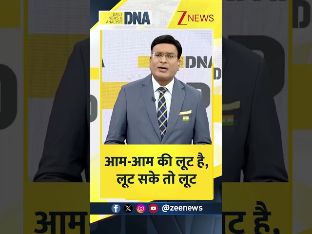 DNA: आम-आम की लूट है, लूट सके तो लूट | #Lucknow #aammahotsav  #shorts