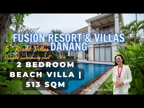 Chỉ 32 tỷ sở hữu ngay căn biệt thự biển 2 PN đẹp nhất dự án Fusion Villas ĐN - Lh 0903 407 925